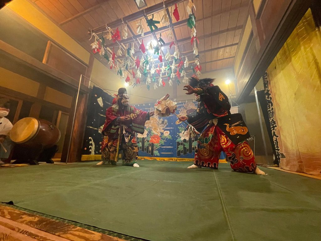 石見神楽上演
